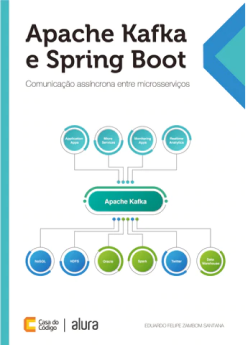 Livro da Alura Books sobre Apache Kafka e Spring Boot