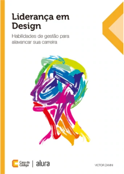 Livro da Alura Books sobre Liderança em Design